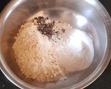 A picture of step 2 of Instant Sattu Dosa.