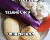 Gambar langkah 1 resipi Dalca Sayur.