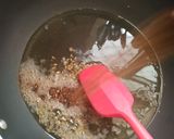 A picture of step 1 of Coriander masala rice.