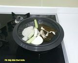 Hình bước làm 3 của món 조기탕 Canh Cá Thù Lù