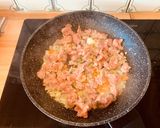 A picture of step 5 of Orecchiette Pugliesi with Mushroom and Sausage Ragù.