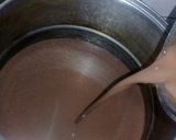 Foto langkah ke 4 dari resep Puding Cokelat Roti Tawar.