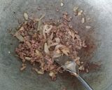 Foto langkah ke 2 dari resep Tumis Buncis Daging Cincang.