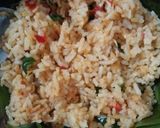 Foto langkah ke 10 dari resep Nasi bakar teri kemangi.