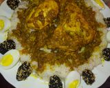 صورة لخطوة 4 من وصفة سفة بالأرز والدجاج