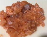 Foto del paso 2 de la receta: Salmón y bimi en leche para bebé