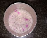 A picture of step 1 of Dragonfruit Granita.