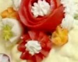 صورة لخطوة 6 من وصفة كيكة او سلاطة الأرز و الخضار🥗🎂