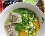 Hình bước làm 4 của món Cháo Sườn