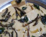 A picture of step 3 of Khaman dhokla.