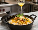 A picture of step 4 of Hyderabadi Chicken Biryani Recipe | Restaurant Style Dum Biryani for Home, Shop & Online Selling.
