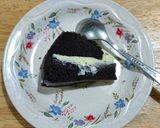 Foto langkah ke 7 dari resep Bolu Ketan Hitam Keju Lumer.
