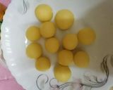 A picture of step 1 of Gulab jamun.