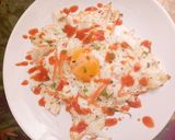 รูปขั้นตอนการทำที่ 5 ของ Okonomiyaki inspired Flourless Cabbage Breakfast Egg 🍳
