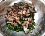 Une image de l'étape 6 de Salade de harengs fumés,pommes de terre,oignons nouveaux et cornichons.