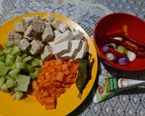 Foto langkah ke 1 dari resep Sayur santan kuning.