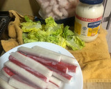 Foto del paso 1 de la receta: Ensaladilla de surimi con gambas