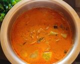 A picture of step 5 of Dry prawn curry with madras cucumber.