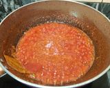 A picture of step 6 of Lasaniya batata.
