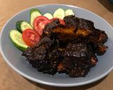 Foto langkah ke 5 dari resep Iga Bakar Madu Mati Lampu.