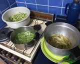 Foto del paso 1 de la receta: Pencas de acelga en escabeche