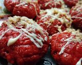 Φωτογραφία βήματος 6 της συνταγής Red velvet ♥️ μελομακάρονα!!
