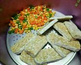 Foto langkah ke 1 dari resep Steak Tempe Katsu with Saus Blackpaper.