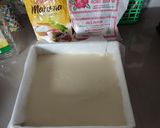 Foto langkah ke 7 dari resep Cake Ketagih (Cake Lukis dengan Cokelat).