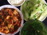 Mâm cơm cực đơn giản 100k