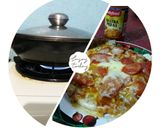 Foto langkah ke 4 dari resep Pizza (no oven).
