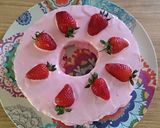 Foto del paso 6 de la receta: Pastel de mantequilla con crema y fresas (Horno de microondas)
