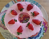 Foto del paso 6 de la receta: Pastel de mantequilla con crema y fresas (Horno de microondas)