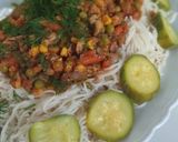 Φωτογραφία βήματος 5 της συνταγής Noodles 🍜 με μανιτάρια 🍄, λαχανικά 🌽🥕🧅🌶️ και κοτόπουλο 🐔