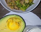 A picture of step 11 of Broccoli Cauliflower Ugali Beef.