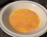 Foto del paso 4 de la receta: Omelette de huevo con jamón