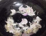 A picture of step 3 of Pasta Primavera.