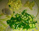 A picture of step 7 of Sarso ka saag.