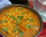A picture of step 4 of Daal chana.