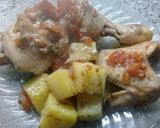 Foto del paso 3 de la receta: Pollo al horno con papas