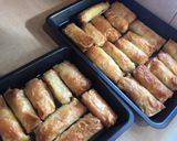 Φωτογραφία βήματος 8 της συνταγής Γαλακτομπουρεκάκια ατομικά σε ρολάκια