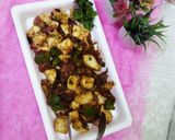 चिल्ली पनीर (Chilli paneer recipe in Hindi) रेसिपी चरण 2 फोटो