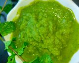 A picture of step 2 of Raw Mango Chutney.
