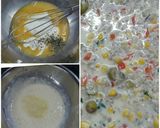 Foto del paso 7 de la receta: Quiche primavera de atún con masa de harina de maíz