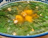 Hình bước làm 3 của món Canh rau chùm ngây nấu tôm thịt