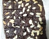 Foto langkah ke 6 dari resep Brownies Crispy Ketan Hitam.