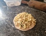 Indiai, tejsajt-os lepény kenyér (Paneer Pratha) recept fázis 2 fotója