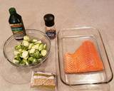 Baked Salmon with Brussel Sprouts