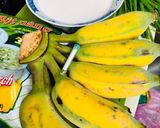 Hình bước làm 1 của món Chuối nướng + nước cốt dừa
