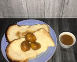 Foto langkah ke 3 dari resep Roti kukus kuah cempedak.