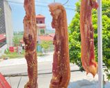 Hình bước làm 2 của món Thịt phơi nắng